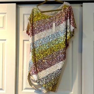 Trina Turk Sequin Dress. Size Medium (sold out) NWT